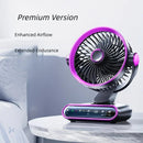 Cream rice，AI Smart Circulating Fan: 4 Modes + Silent Airflow, Your All-Scenario Cooling Companion