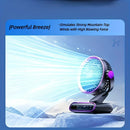 Cream rice，AI Smart Circulating Fan: 4 Modes + Silent Airflow, Your All-Scenario Cooling Companion