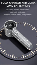 White Diamond /Diamond - style Handheld Mini Fan, Exquisite and Long - lasting Battery Life