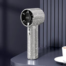 Colored diamond/Diamond - style Handheld Mini Fan, Exquisite and Long - lasting Battery Life
