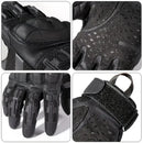 Full-Finger Multi-Functional Tactical Gloves, TPU Exoskeleton Impact Protection, Five-Finger Touchscreen Precision Control, Anti-Slip Wear-Resistant Palm, Essential for Outdoor Riding and Tactical Training./BLACK .XL code