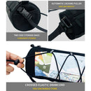 Cycling top tube bag, 2.4L large capacity holds all your small essentials, six reflective strips keep you safe during night rides, detachable for use as a crossbody bag, one bag for multiple uses./grass green