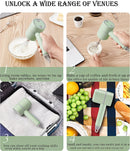 Pink  Wireless charging handheld mixer, 30W with three-speed settings. Dual whisk heads designed for whipping eggs, cream, and batter. Suitable for both kitchen and outdoor use, also an ideal gift.