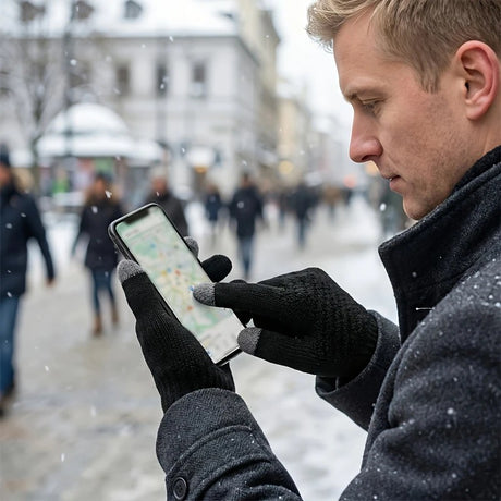 Unisex Winter Gloves - Thermal, Thickened, Waterproof, Windproof, Touchscreen Compatible
