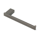 Gun Metal 304 Stainless Steel Square Towel Holder Rack Clothes Hook Kit Bathroom
