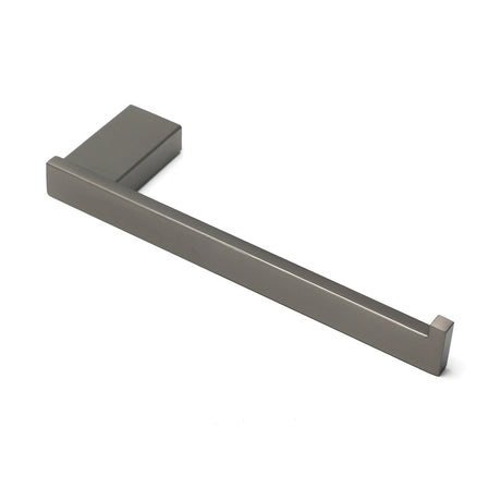 Gun Metal 304 Stainless Steel Square Towel Holder Rack Clothes Hook Kit Bathroom
