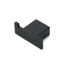 Matt Black Square Robe Hook Clothes Towel Holder Bathroom Wall Hanger Accessory