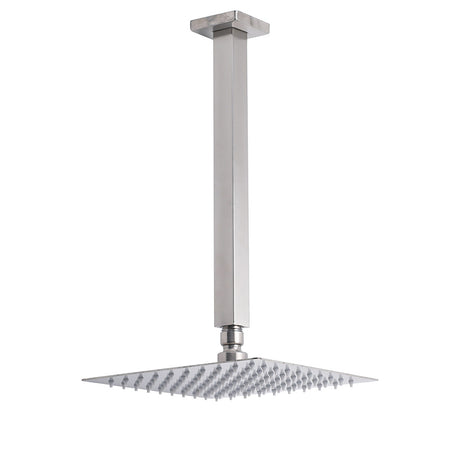 Brushed Nickel Square 8