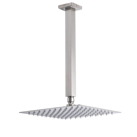 Brushed Nickel Square 10