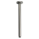 WELS Gun Metal Round 8" SUS Rainfall Shower Head 300mm Ceiling Dropper Arm Set