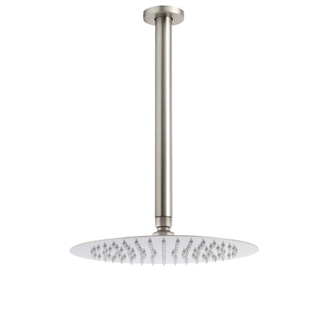 Brushed Nickel Round 10