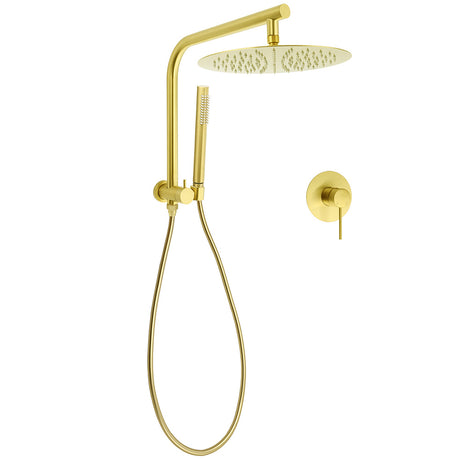 Brushed Gold Round Large 12