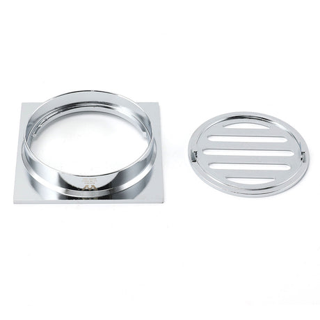 Watermark Stainless Steel 85x85mm Small Square Shower Grate Floor Drain 72mm Outlet