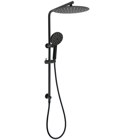 Matt Black Dual Shower 12