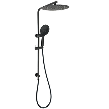 Matt Black Shower Set 12
