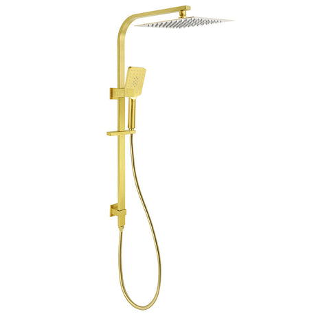 WELS Brushed Gold Square Shower 12