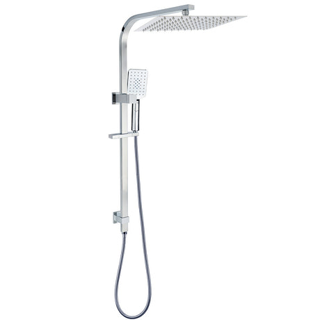 Chrome Dual Square Shower Set 12