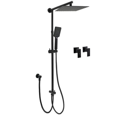Matt Black 2in1 Set Square 10