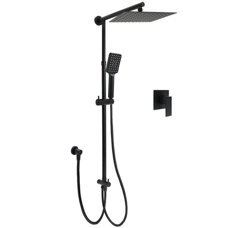 Matt Black 2in1 Set Square 10