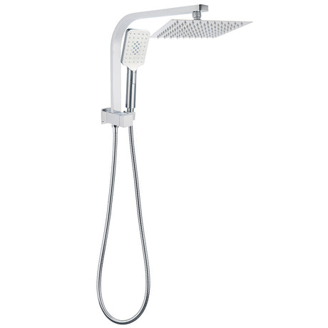Chrome Square Twin Rain Shower 8