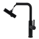 WELS Matte Black 3-Mode Spray Pull Out Kitchen Mixer Sink Laundry Faucet Tapware