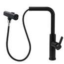 WELS Matte Black 3-Mode Spray Pull Out Kitchen Mixer Sink Laundry Faucet Tapware