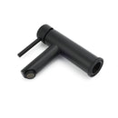 WELS Black 7.5L/min Kitchen Laundry Round Basin Mixer Vanity Sink Faucet Tap Set