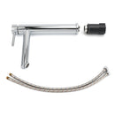 WELS 7.5L/m Round Tall Laundry Basin Mixer Vanity Sink Faucet Tap Polish Chrome
