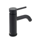 WELS Kitchen Laundry Round Standard Basin Mixer Vanity Sink Faucet Tap Black Set