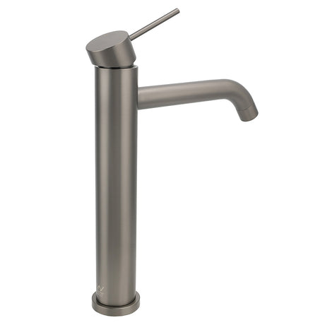 WELS Gunmtal Grey Tall Kitchen Laundry Basin Mixer Vanity Sink Faucet Tap Valve