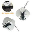 Watermark Round Pin Lever Hot Cold Water Mixer Bathroom Shower Tap Valve Chrome