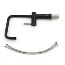 WELS Matt Black SUS Tall Kitchen Laundry 360º Swivel Sink Mixer Faucet Tap Spout