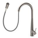 WELS Gun Metal Grey Pull Out Kitchen Sink Tap Basin Mixer Faucet Flexible Spout