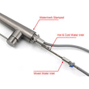 WELS Gun Metal Grey Pull Out Kitchen Sink Tap Basin Mixer Faucet Flexible Spout