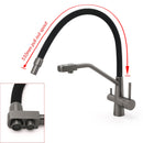NEW Gun Metal Grey 3-Way Drink Pure Water Kitchen Mixer Pull Out Spout Sink Tap