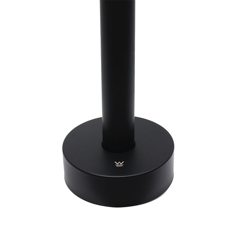 Matt Black Indoor Bathtub Filler Free Standing Mixer Faucet Tap Spout Watermark