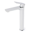 WELS Bathroom Chrome Round Tall Basin Mixer Vanity Faucet Laundry Counter Tap