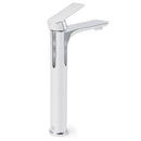 WELS Bathroom Chrome Round Tall Basin Mixer Vanity Faucet Laundry Counter Tap