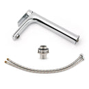 WELS Bathroom Chrome Round Tall Basin Mixer Vanity Faucet Laundry Counter Tap