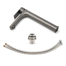 WELS Gun Metal Grey Round High Rise Basin Mixer Bathroom Vanity Faucet Tapware