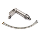 WELS Brushed Nickel Laundry Standard Basin Mixer Vanity Sink Faucet Spout Tap
