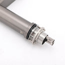 Gun Metal Grey Bathroom Basin Mixer Vanity Sink Square Faucet Spout Laundry Tap