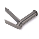 Gun Metal Rounded Square Short Basin Mixer Vanity Sink Faucet Laundry Spout Tap