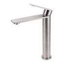 WELS Brushed Nickel Tall Basin Mixer Vanity Sink Faucet Spout 304SUS Laundry Tap
