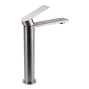 WELS Brushed Nickel Tall Basin Mixer Vanity Sink Faucet Spout 304SUS Laundry Tap