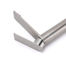 WELS Brushed Nickel Tall Basin Mixer Vanity Sink Faucet Spout 304SUS Laundry Tap