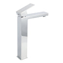 WELS 6L/m Square 310mm Tall Basin Vessel Mixer Faucet Tap Kitchen Laundry Chrome