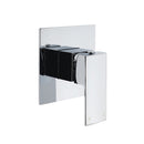Sqaure Brass Chrome Concealed Bath Shower Mixer Tap For Shower Head Spout Outlet