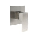 Nickel Brushed Square Lead Free Shower Hot Cold Mixer Ceramic Cartridge Spindle