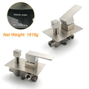 AU Standard 1/2 Inch Shower Mixer Diverter Brushed Nickel Square 2 Way Switch